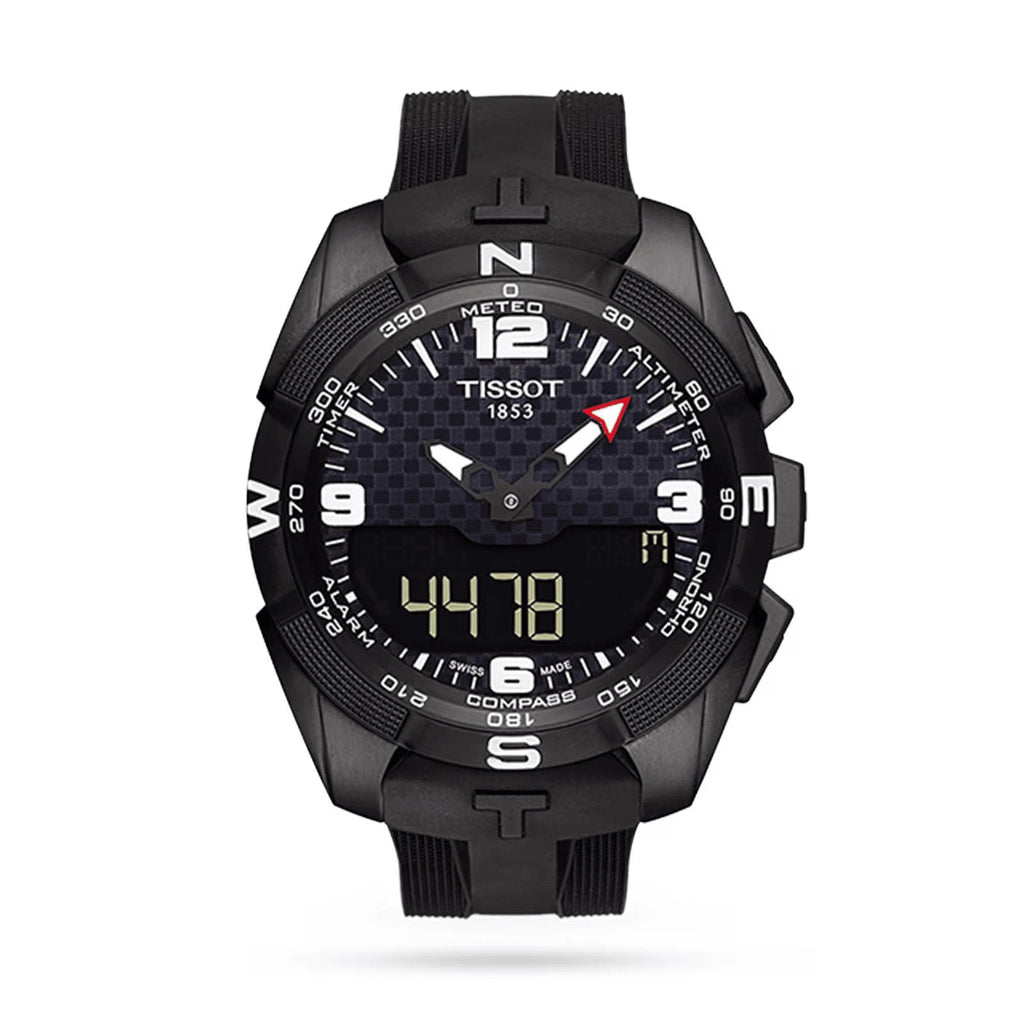 Tissot Mens Watch T Touch Expert Solar 42mm Black T0914204705701