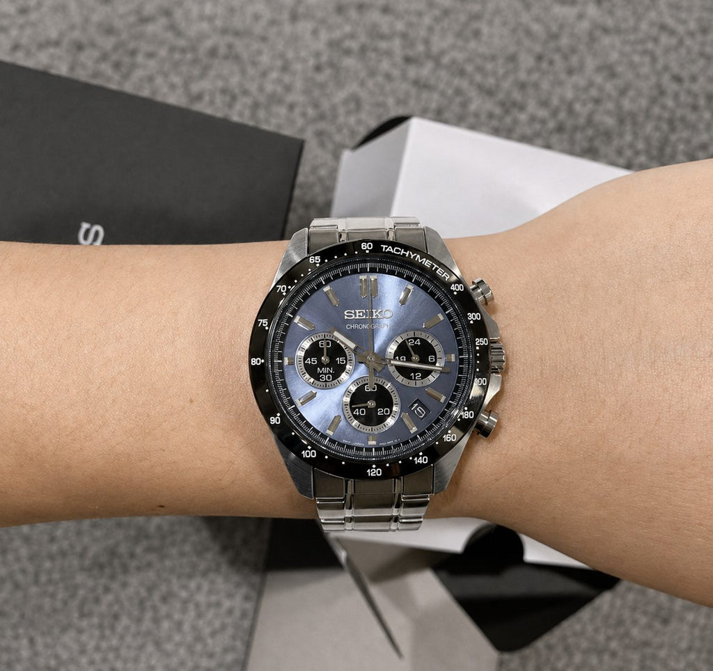 Seiko Spirit JDM Chronograph Grey Dial 40mm – SBTR027