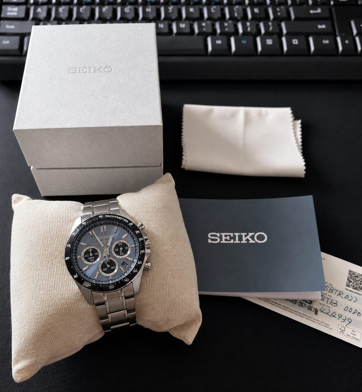 Seiko Spirit JDM Chronograph Grey Dial 40mm – SBTR027