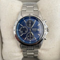 Seiko Spirit SBTQ071 JDM Chronograph Blue Dial 38.5mm