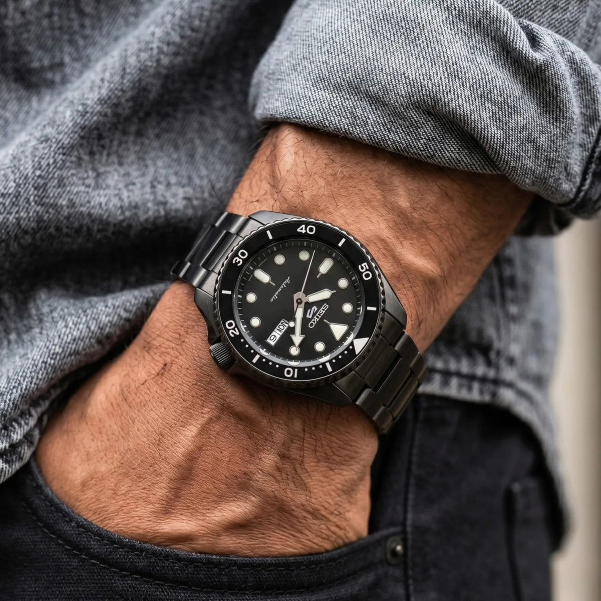 Seiko 5 Sports Automatic Black – SRPD65K1