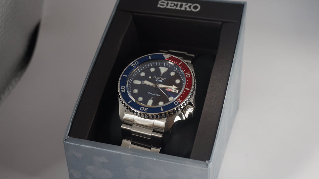 Seiko 5 Sports Automatic Blue “Pepsi” – SRPD53K1