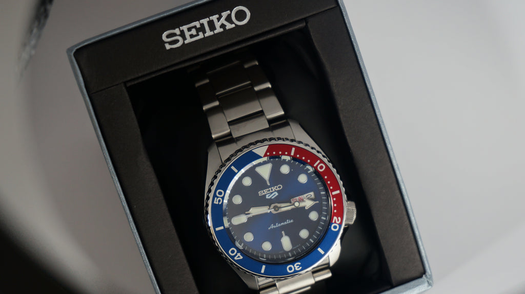 Seiko 5 Sports Automatic Blue “Pepsi” – SRPD53K1