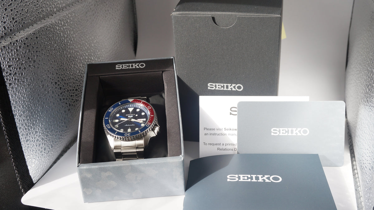 Seiko 5 Sports Automatic Blue “Pepsi” – SRPD53K1