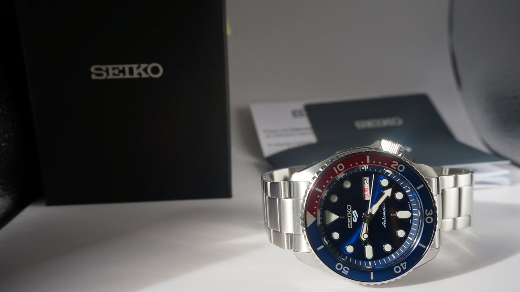 Seiko 5 Sports Automatic Blue “Pepsi” – SRPD53K1