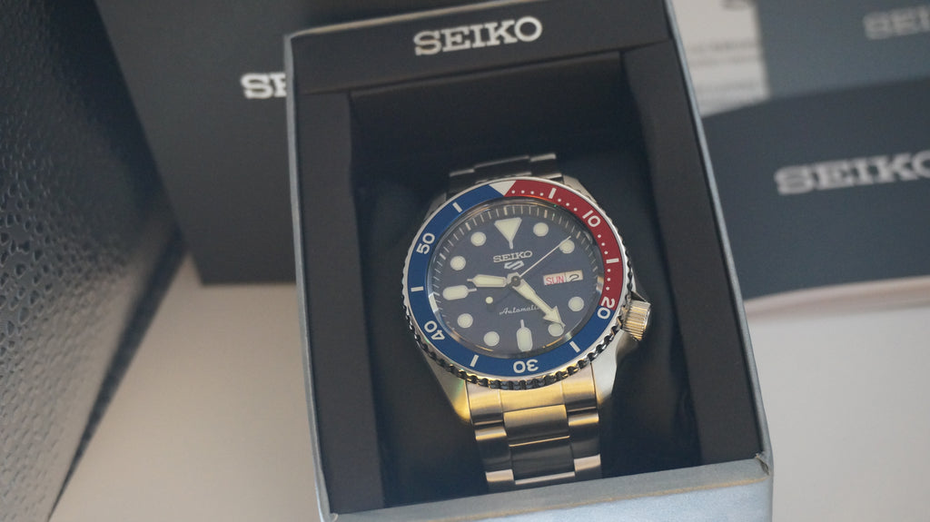 Seiko 5 Sports Automatic Blue “Pepsi” – SRPD53K1