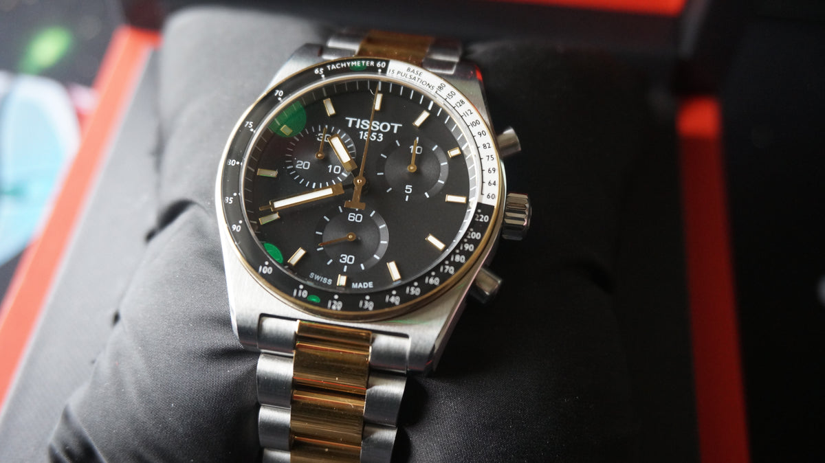 Tissot PR516 Chronograph Black & Gold 40mm – T149.417.22.051.00