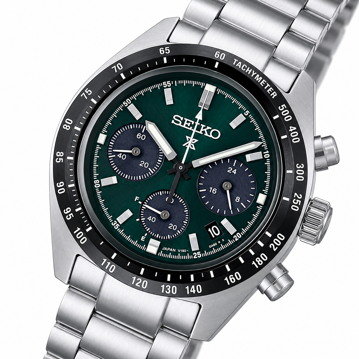 Seiko Prospex Speedtimer Solar Chronograph Green 39mm – SSC933 / SBDL107