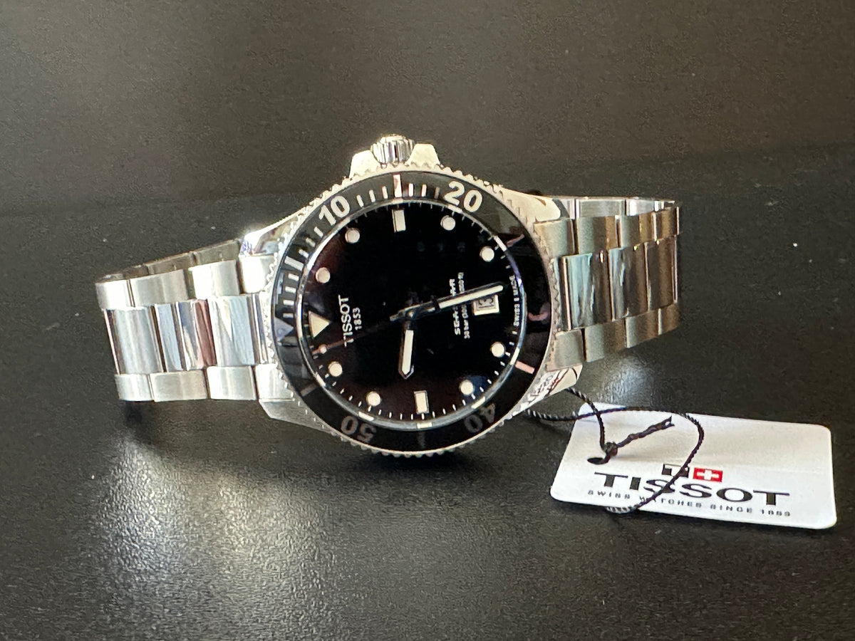 Tissot Seastar 1000 Quartz Black 40mm – T120.410.11.051.00