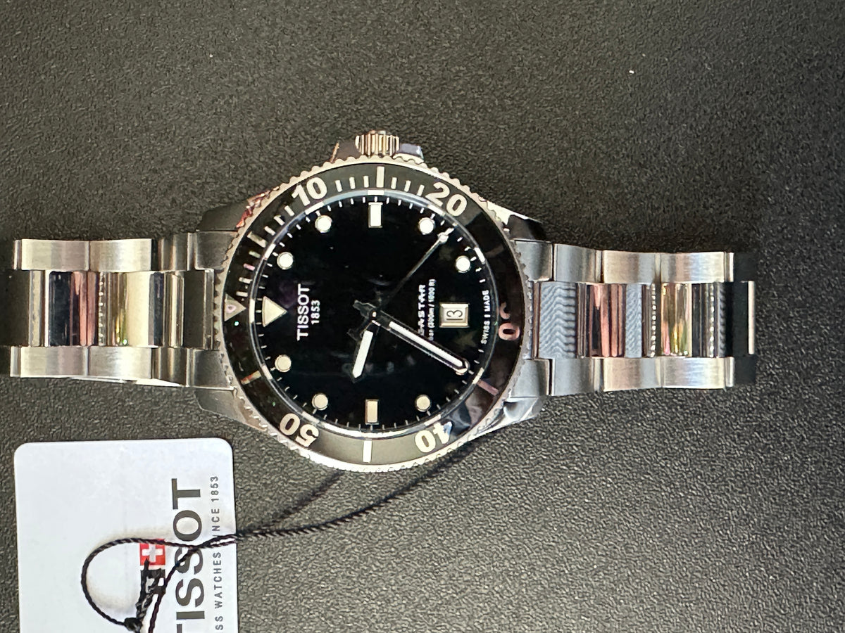 Tissot Seastar 1000 Quartz Black 40mm – T120.410.11.051.00