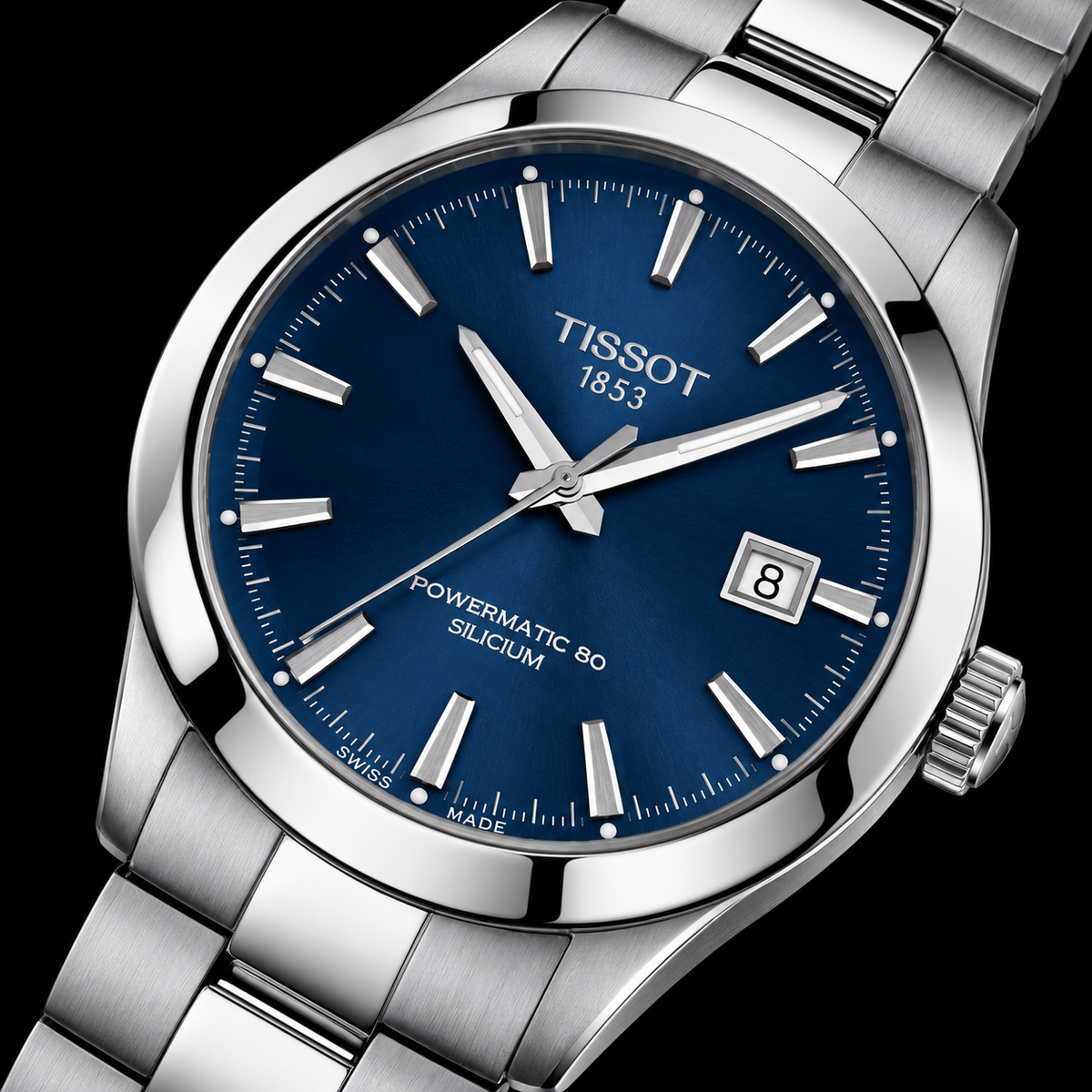 Tissot Gentleman Powermatic 80 Silicium Blue 40mm – T127.407.11.041.00