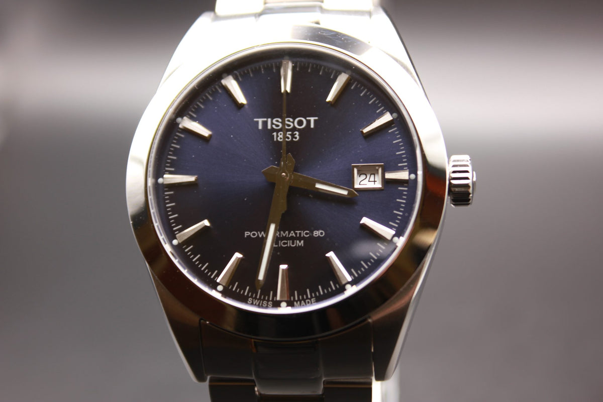 Tissot Gentleman Powermatic 80 Silicium Blue 40mm – T127.407.11.041.00