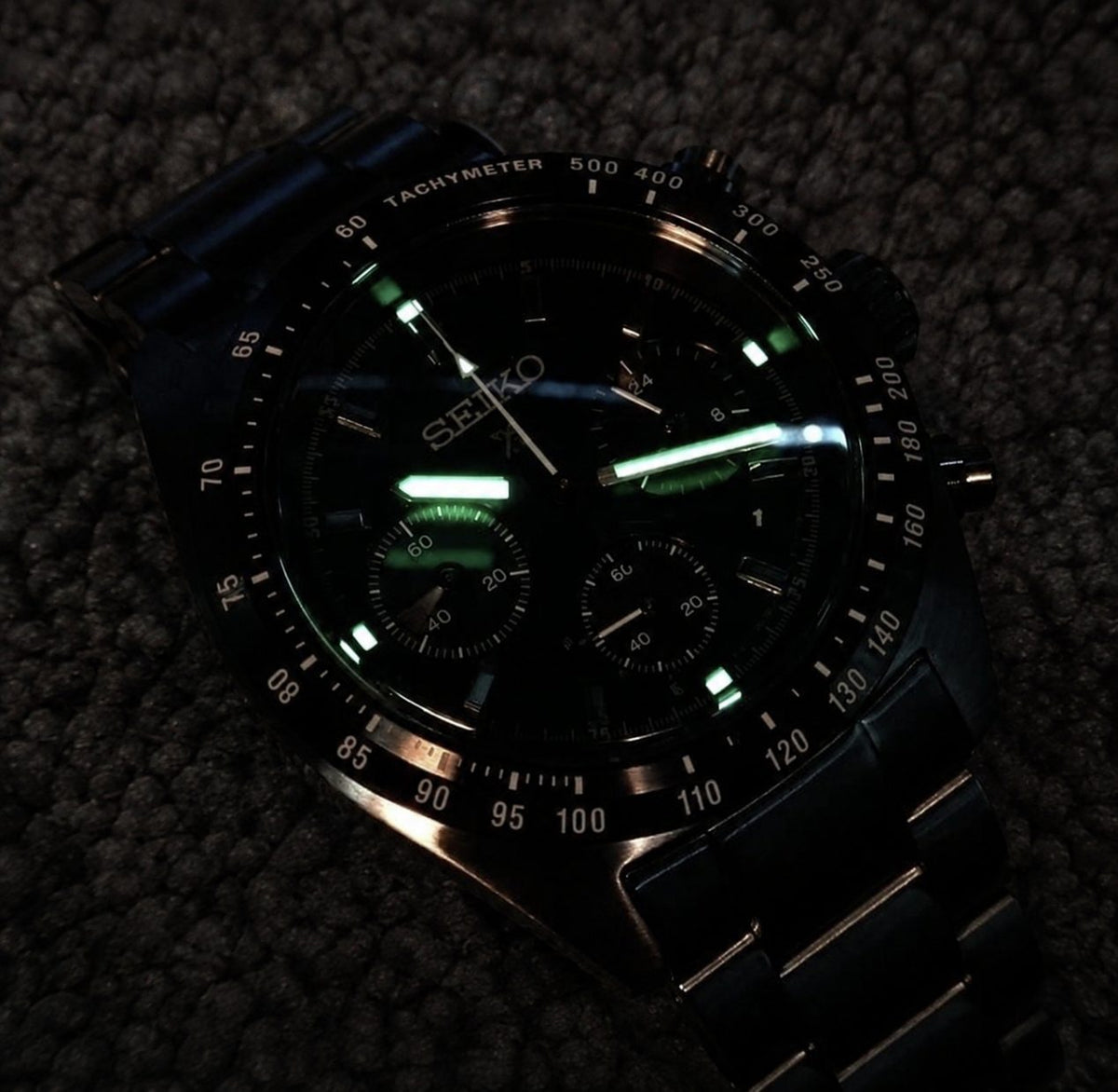Seiko Prospex Speedtimer Solar Chronograph Green 39mm – SSC933 / SBDL107