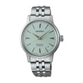 Seiko Presage Silver Stainless Steel Strap Women Watch Srpl63J1