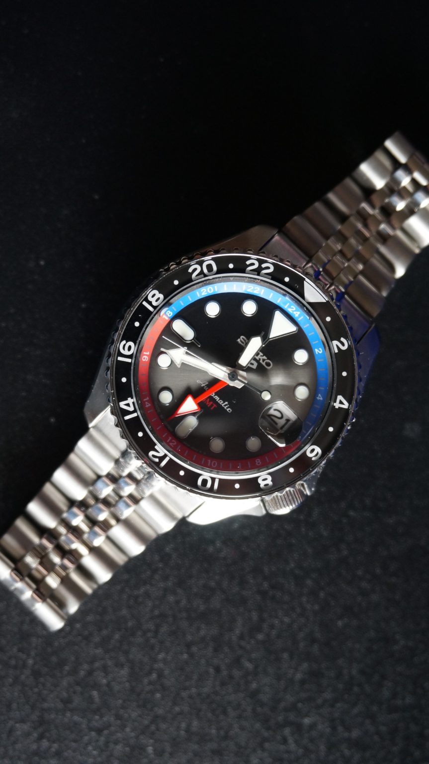 Seiko 5 Sports Automatic GMT Charcoal Grey – SSK019K1