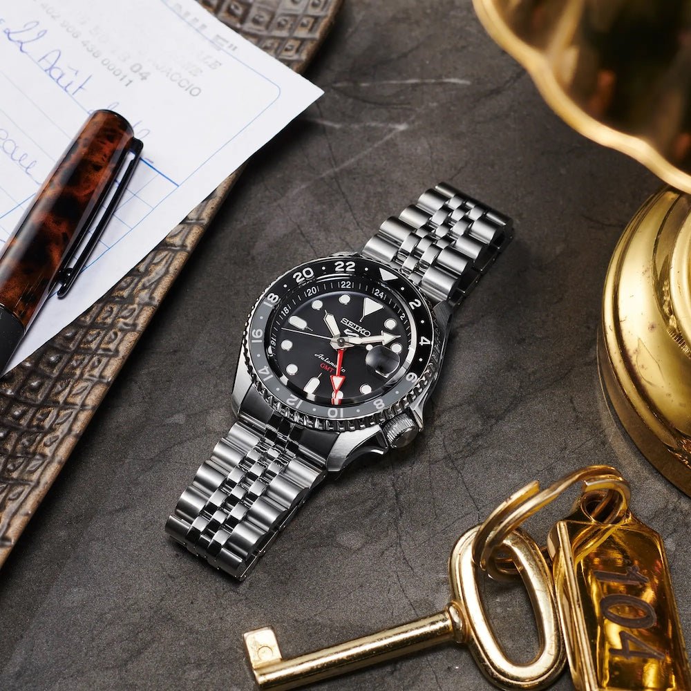Seiko Watch 5 Sports GMT SKX Re Interpretation SSK001k1