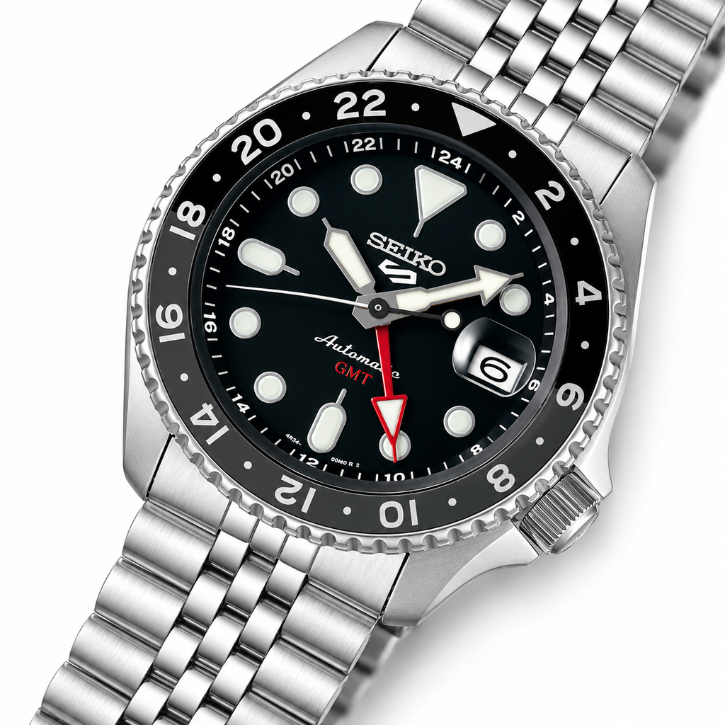 Seiko Watch 5 Sports GMT SKX Re Interpretation SSK001k1