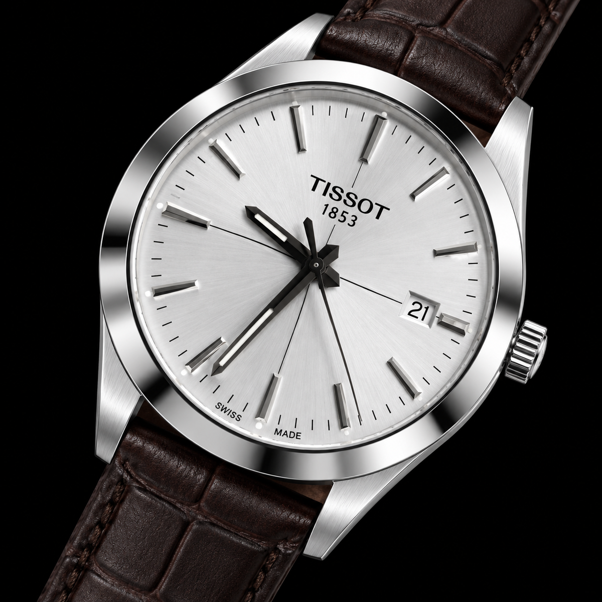 Tissot Gentleman Quartz Silver Dial 40mm – T127.410.16.031.01