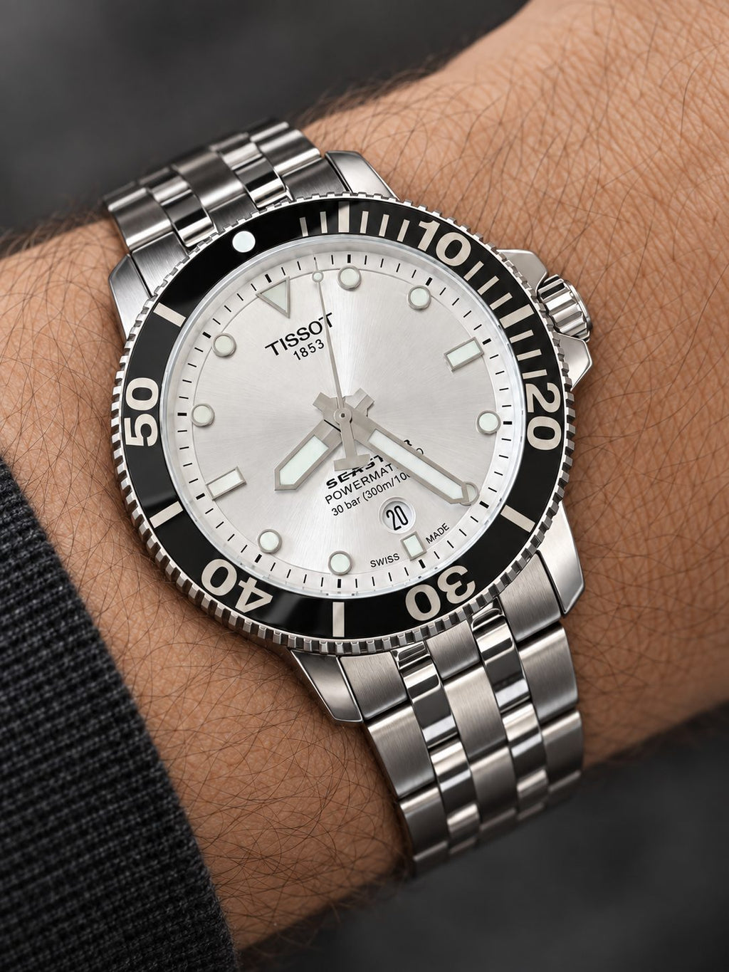 Tissot Seastar 1000 Powermatic 80 Silver Dial 43mm – T120.407.11.031.00
