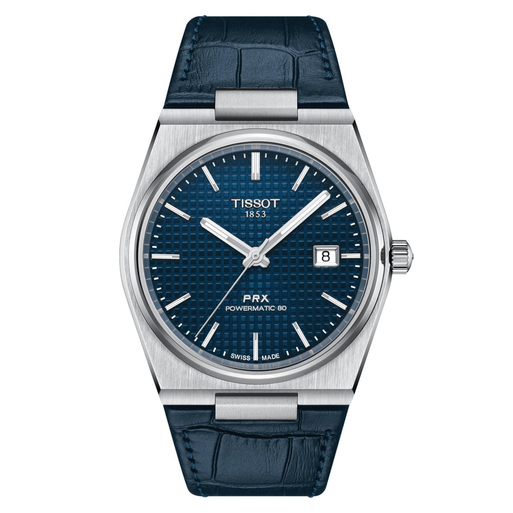 Tissot Prx 40mm Mens Blue Watch T1374071604100