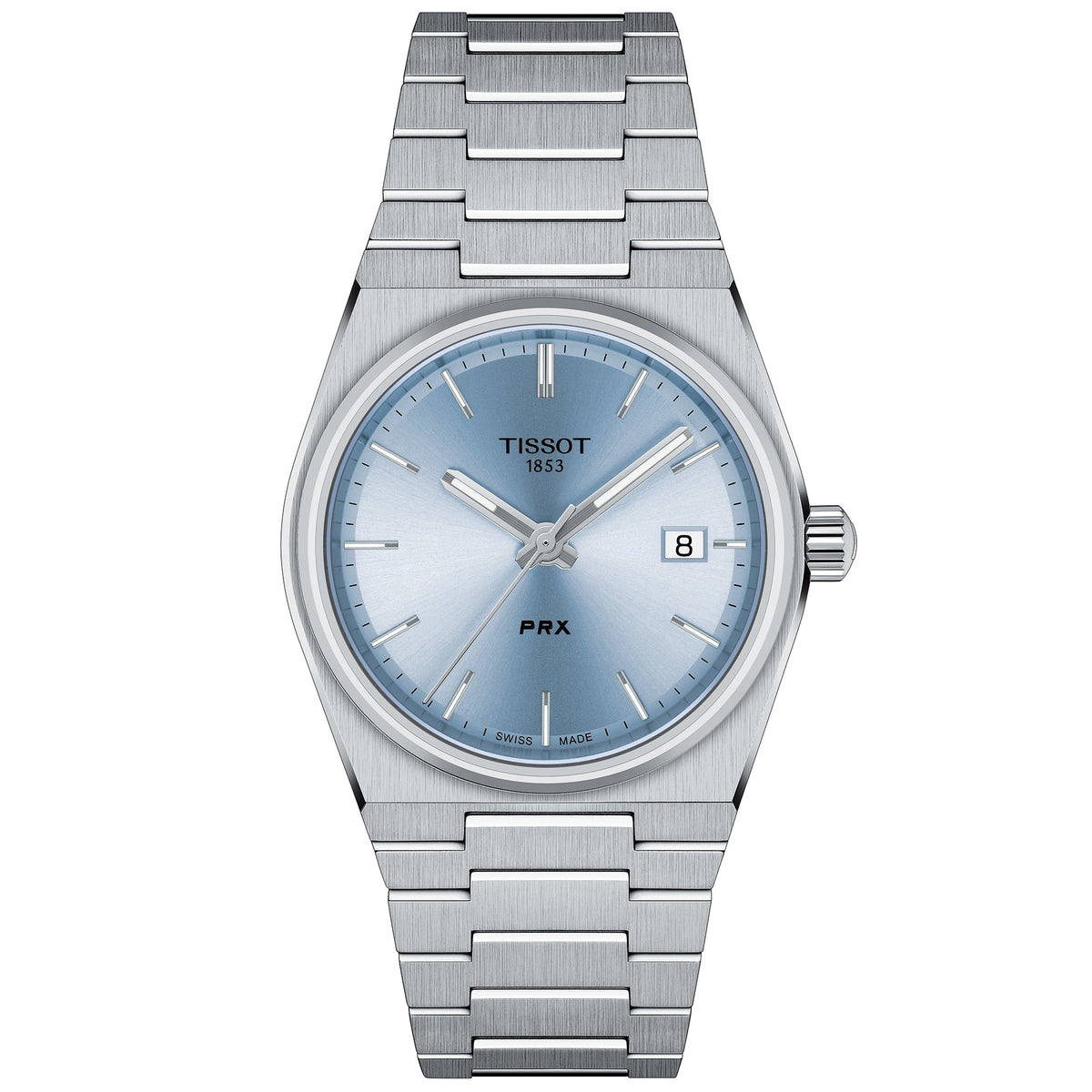 Tissot Prx 35mm Unisex Light Blue Watch T1372101135100