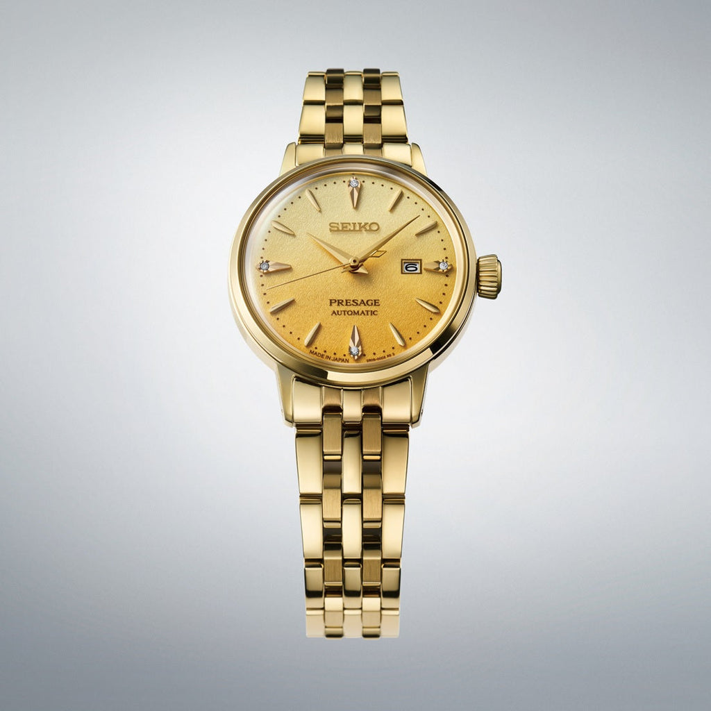Seiko Presage Cocktail Time Sre018J1 "Eggnogg" Automatic Watch For Women