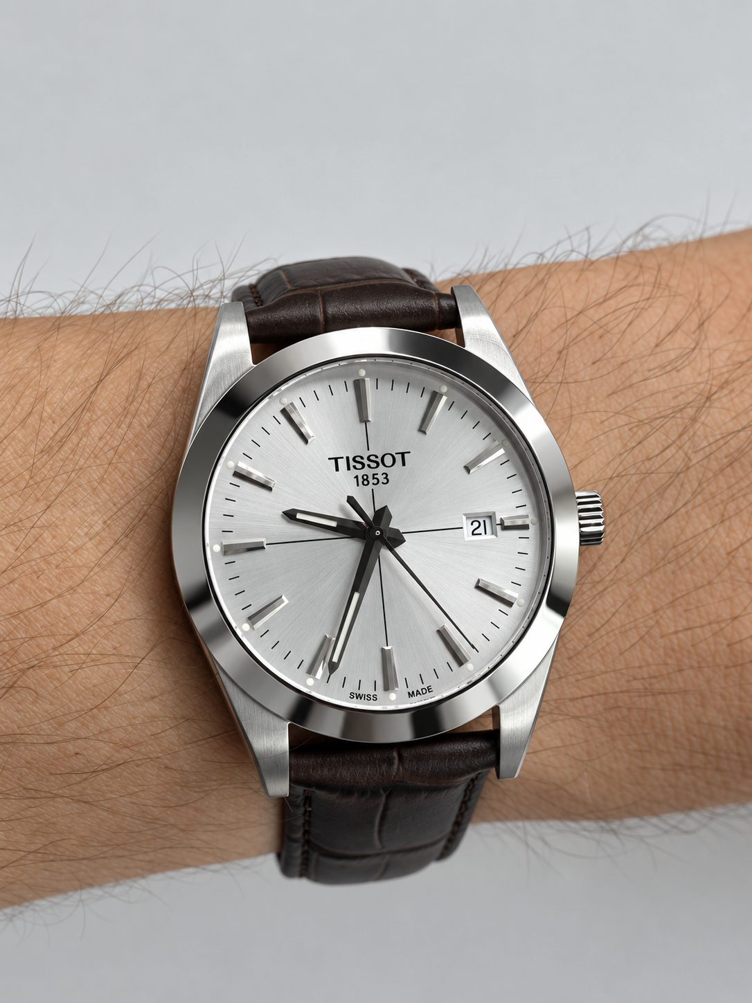 Tissot Gentleman Quartz Silver Dial 40mm – T127.410.16.031.01